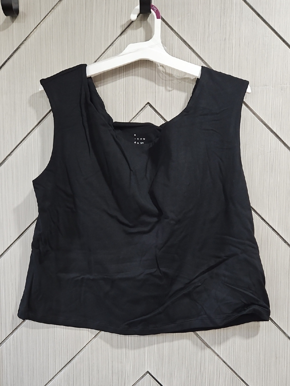 Everyday Black Sleeveless Tank Top